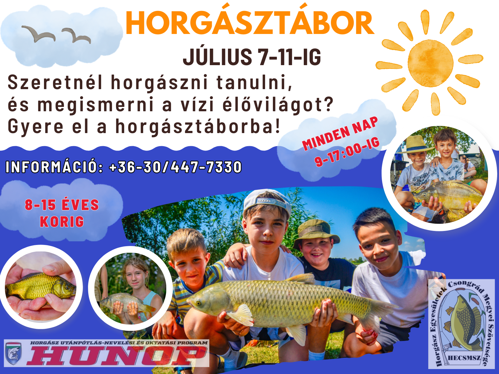 Nyári horgásztábor