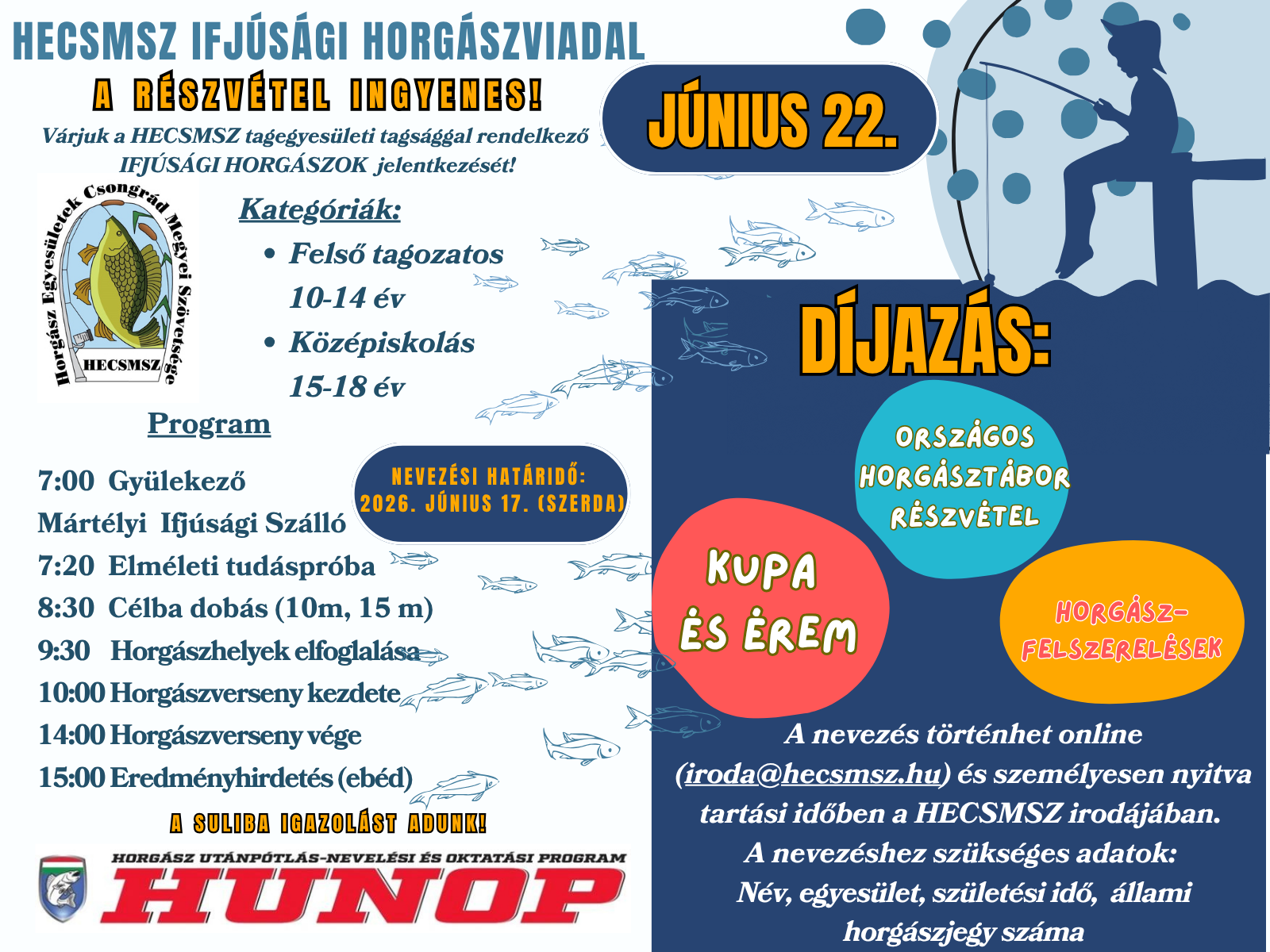 Ifjúsági Horgászviadal 2026