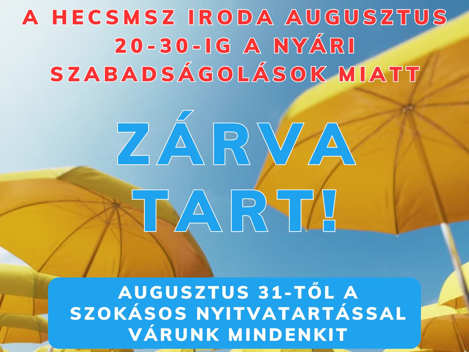 Nyári szünet